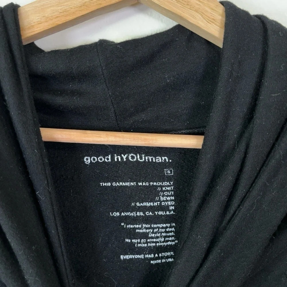 Good hYouman Bailey Collect Moements Not Things Cow Neck Hoodie - Picture 10 of 15